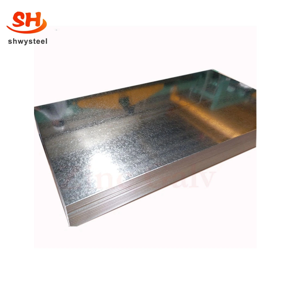 Zero Spangle Carbon/Alloy Hot-Dip Elec Dx51d Z80 0.4mm Galvanized Gi Steel Sheet Building Material