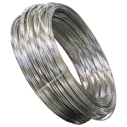 High Quality Ss Stainless Steel Wire with ASTM AISI Spring 201 202 304 316 304L 316L 0.7mm 2mm 7 X 7 316 Inox Welded Razor Cloth Barbed Metal Iron in Stock