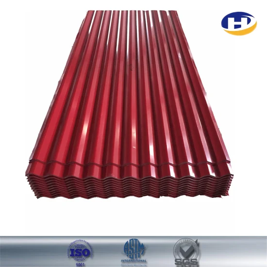 Low Carbon Gi Gl Zinc Coated Galvanized Steel Sheet Corrugated Roofing Material.
