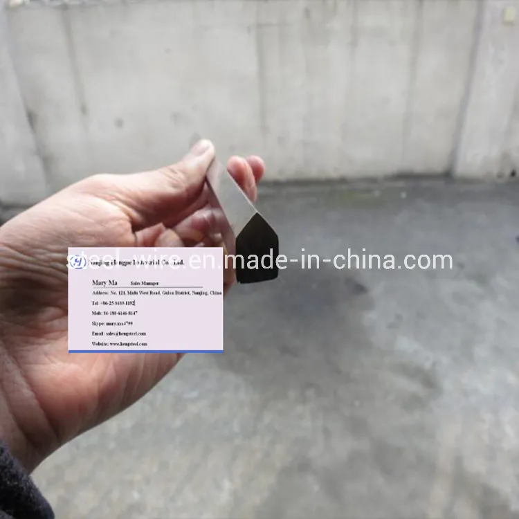 Section Profile 440A Stainless Steel V Shape Profile